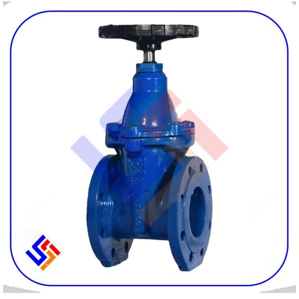 شیر کشویی سام SAM-Gate-Valves-Tehranpiping زبانه فلزی و لاستیکی چدني 4F GG25 PN-10 اورينگي و گرافيتي دما تا 90 درجه داکتيل 40GGG -16PN